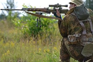 Один украинский военный получил ранения
