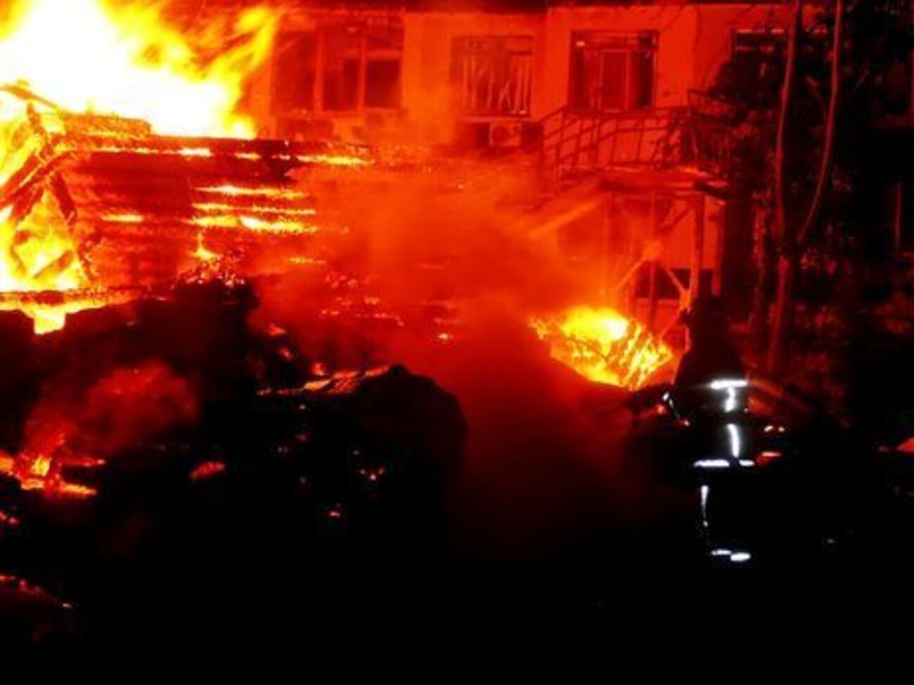 Во время пожара в Одессе в сентябре 2017 года погибло трое детей
