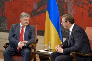 Порошенко і Вучич зустрілися під час офіційного візиту українського президента в Сербію