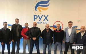 Подсудимого (отмечен кругом) называли активистом "Руху нових сил"