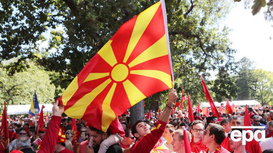 В июне в Македонии состоялись митинги против переименования страны