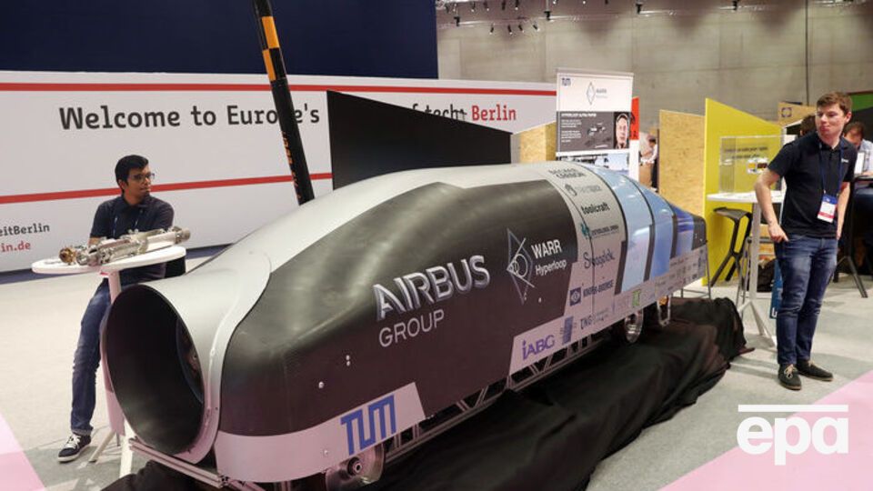 За допомогою Hyperloop відстань у 600 км можна буде подолати за 35 хвилин