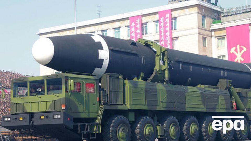 Hwasong-15 уперше випробували в листопаді 2017 року