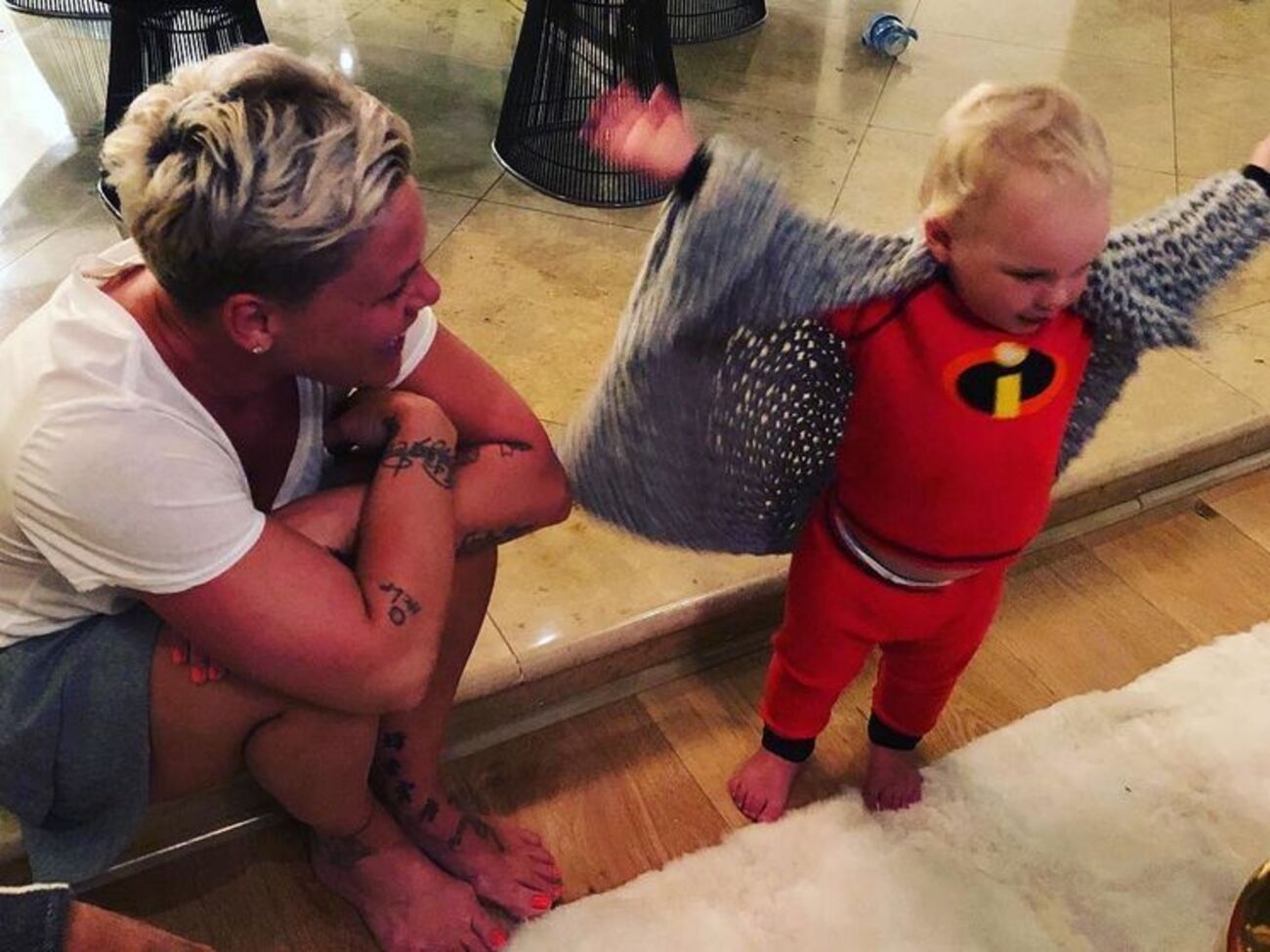 Pink поделилась снимком своего ребенка