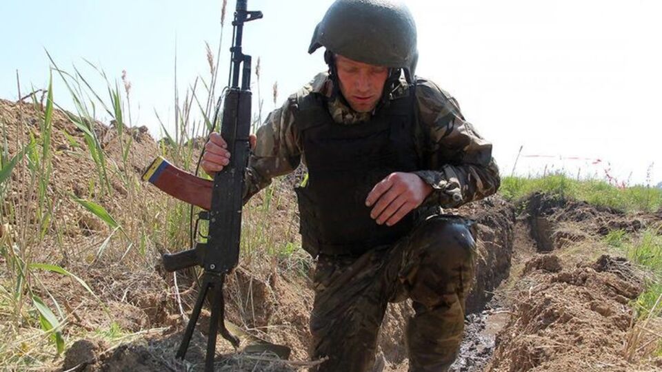 Один украинский военный получил ранения