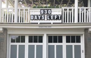 Часы ведут обратный отсчет президентского срока Трампа