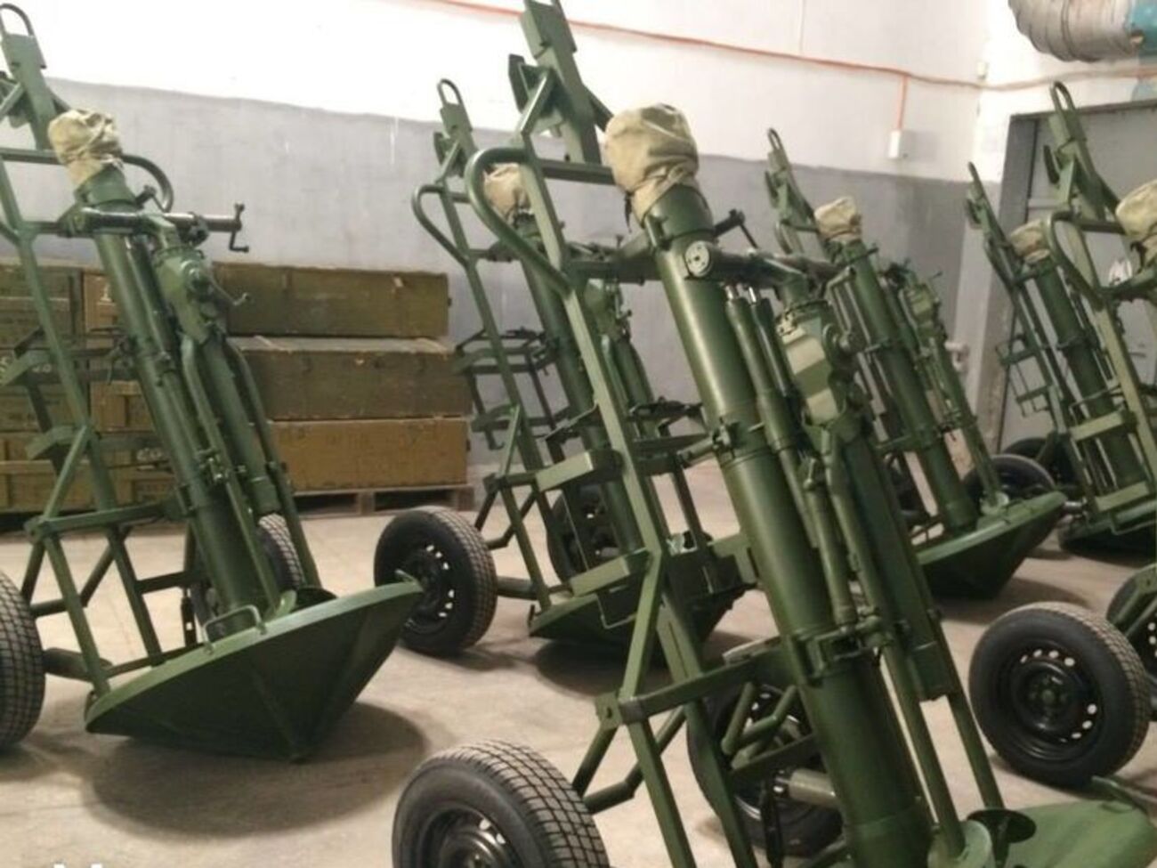 По предварительным данным, взорвался миномет "Молот"