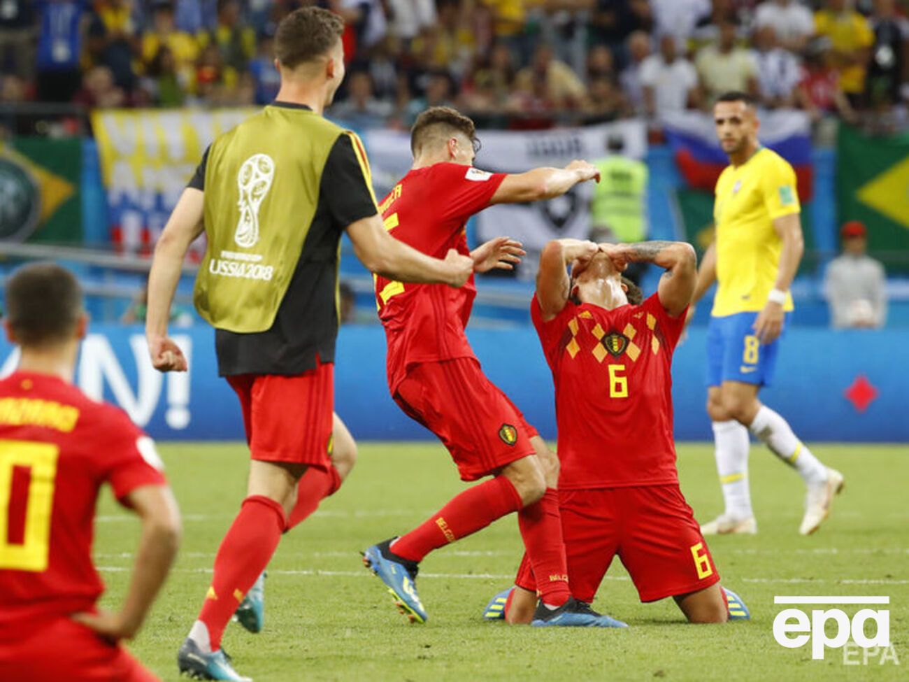 Бельгия вышла в полуфинал чемпионата мира