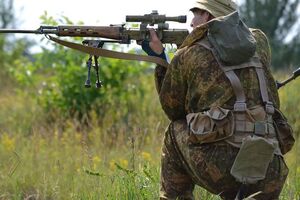 Один украинский военный получил ранения