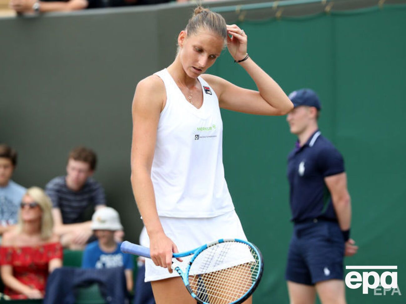 Плішкова стала останньою топовою тенісисткою, яка покинула Wimbledon