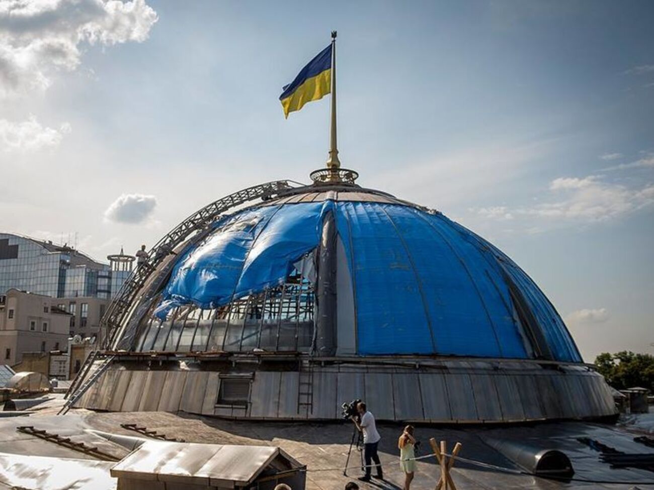 Завершити реставрацію купола ВР планують до 10 грудня