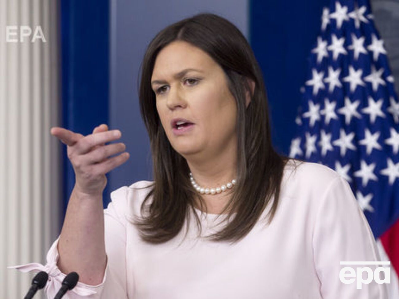 Сандерс: Президент має право на власну думку