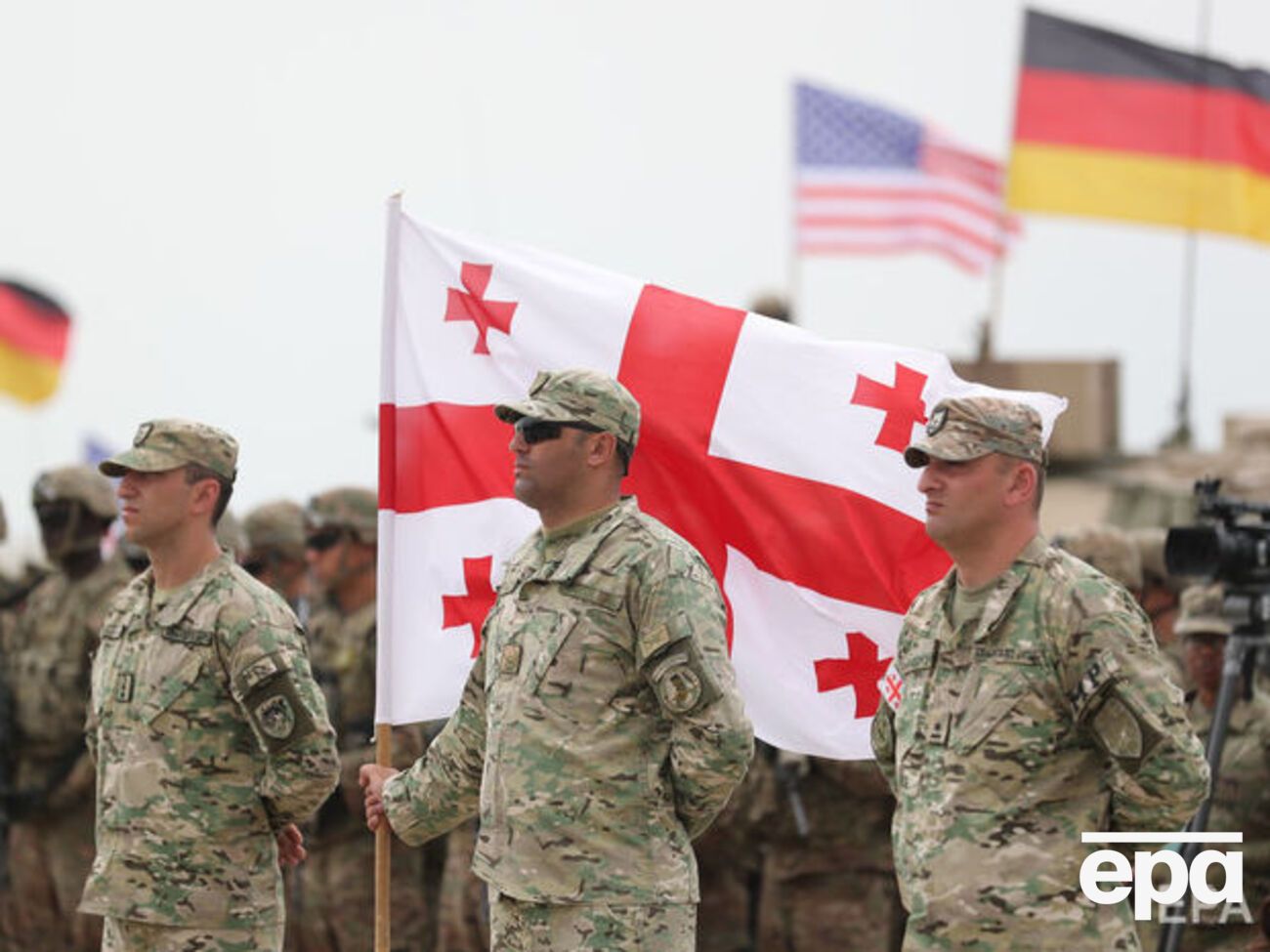 До Грузії прибули військові зі США, Німеччини та інших країн