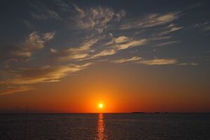 Зона Бермудского треугольника находится в Атлантическом океане