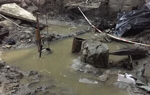 Участок на Почтовой площади, где работали археологи, подтопило в ночь на 9 августа