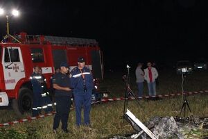 В Тернопольской области упал мотодельтаплан