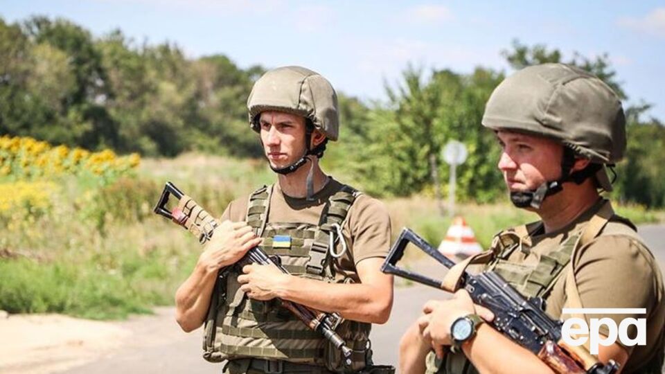 Подозреваемых задержали на блокпосту бойцы Нацгвардии Украины
