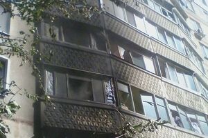 После взрыва начался пожар