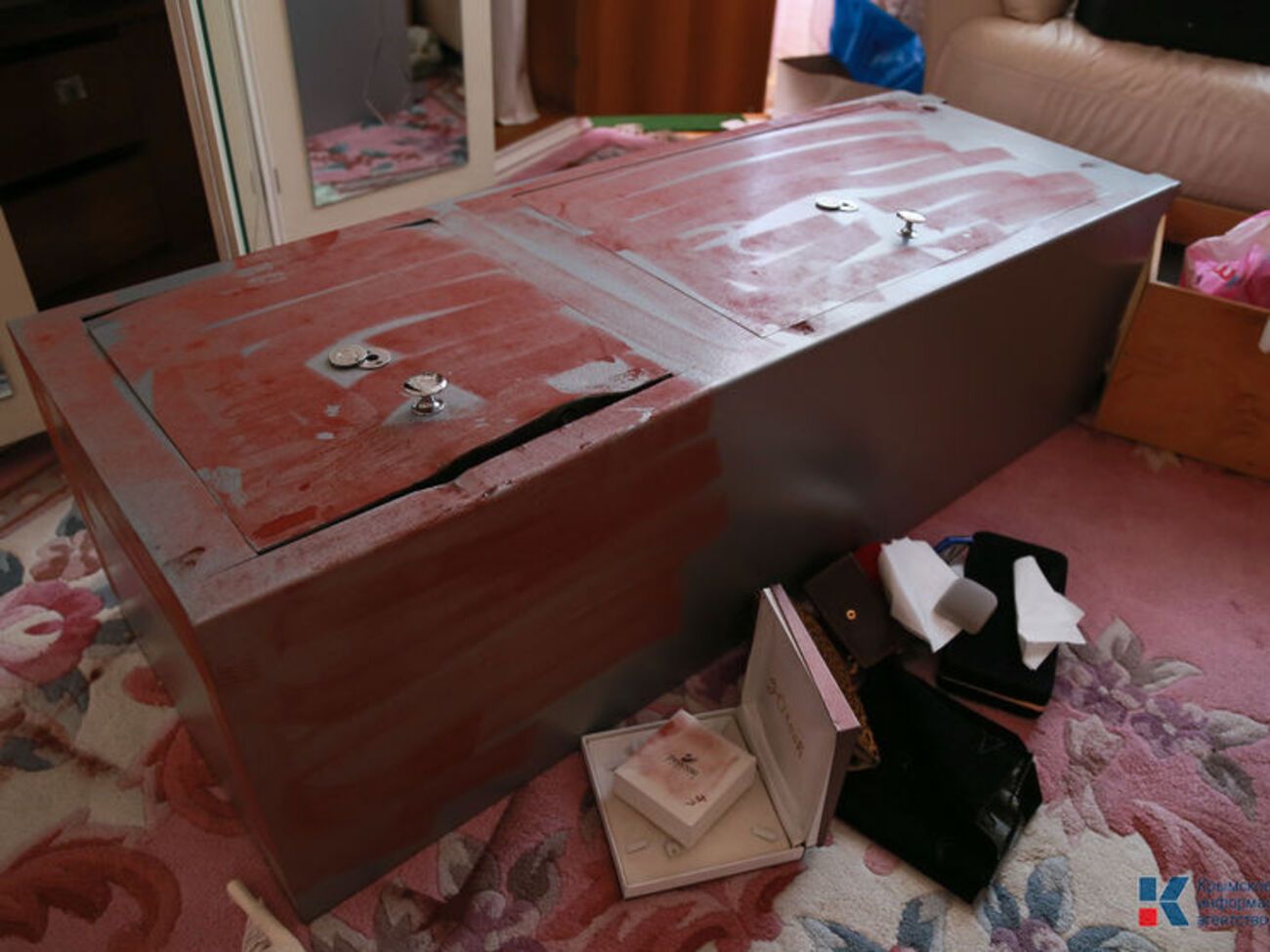 Неизвестные ограбили Франчука