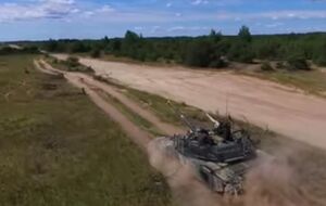 Танк Т-72АМТ разработан и изготовлен Киевским бронетанковым заводом