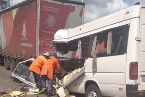 Водитель микроавтобуса не пытался затормозить