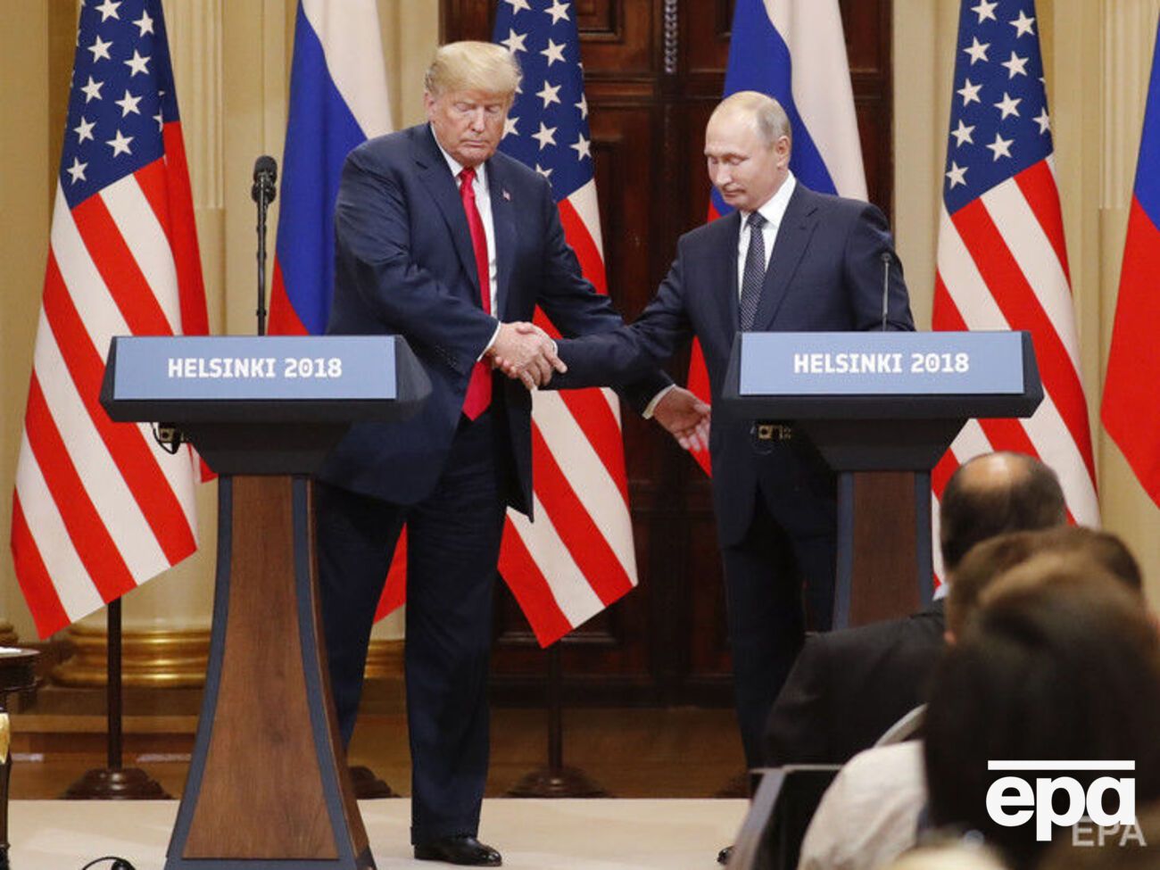 16 июля в Хельсинки Трамп и Путин&nbsp;общались тет-а-тет 2 часа 10 минут