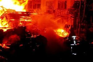 Увечері 15 вересня 2017 року в дитячому таборі "Вікторія" на вулиці Дача Ковалевського в Одесі спалахнула пожежа