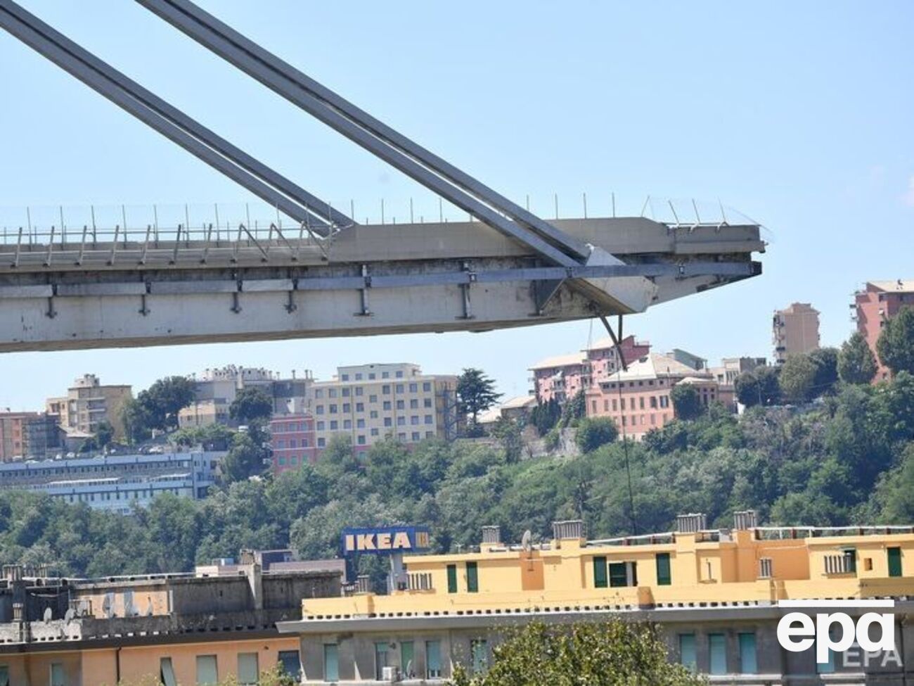 Мост в Генуе&nbsp;обрушился 14 августа