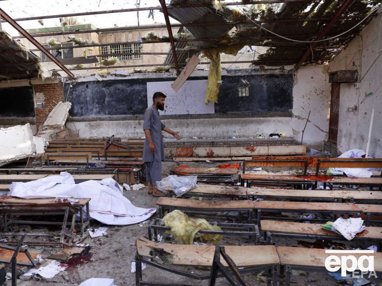 На данный момент никто не взял на себя ответственность за теракт