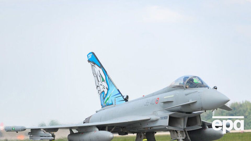 Винищувачі Typhoon патрулюють небо над Чорним морем