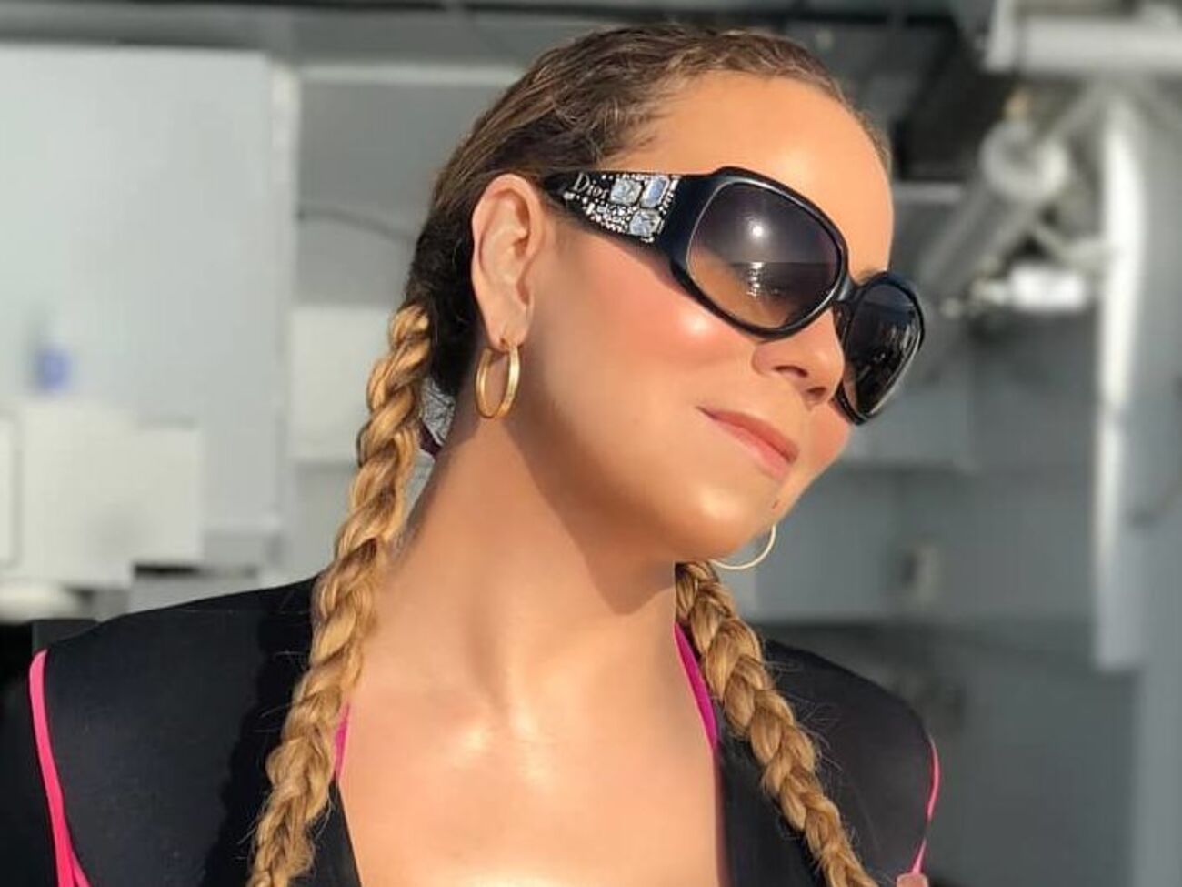 Кэри показала фото отдыха