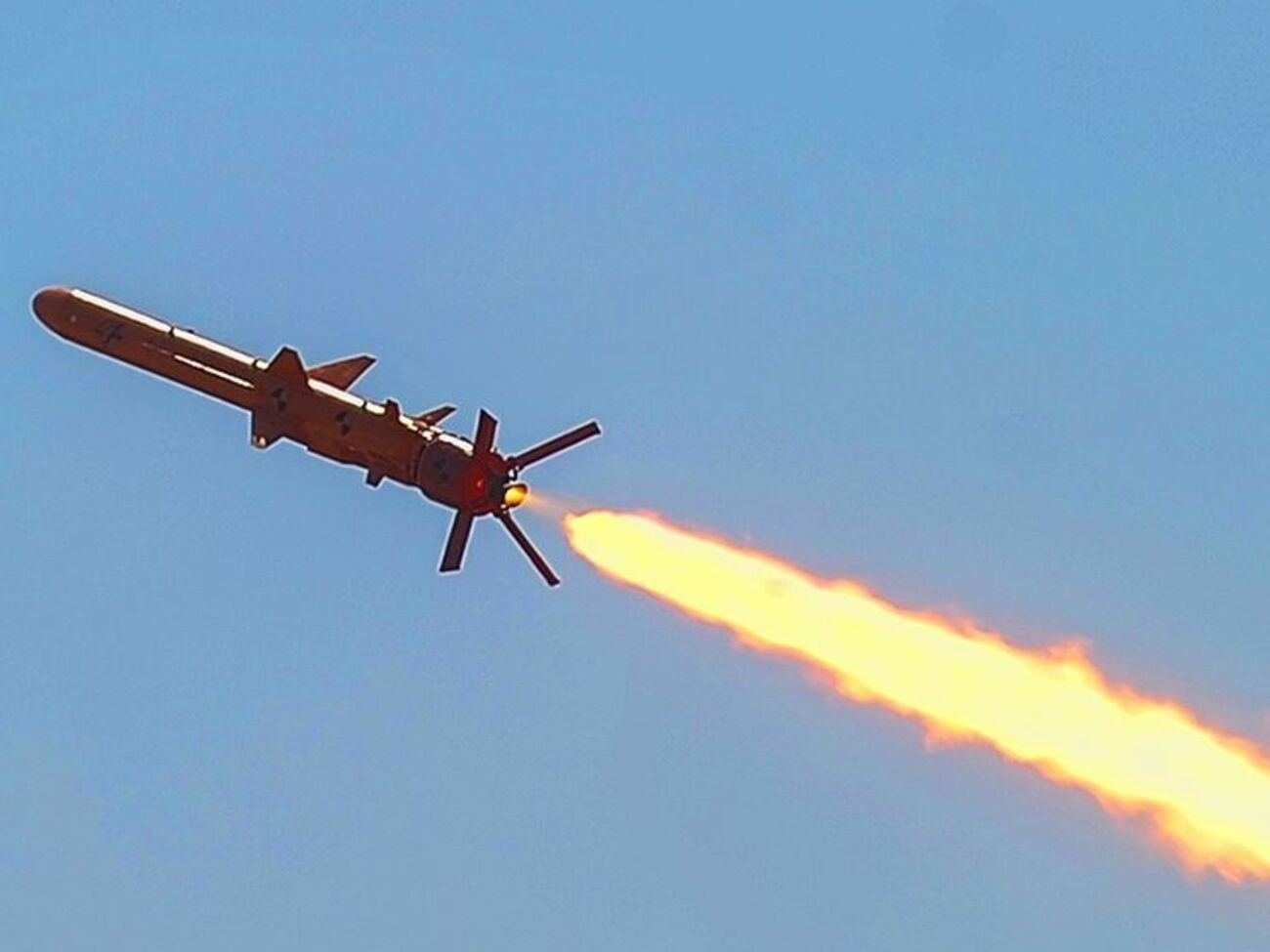 Турчинов сказал, что украинская крылатая ракета способна поражать вражеские плавсредства на расстоянии до 300 км