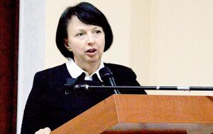 Колесник (на фото) заявила, что Губарева была уволена