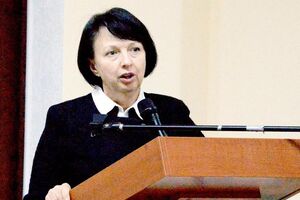 Колесник (на фото) заявила, что Губарева была уволена