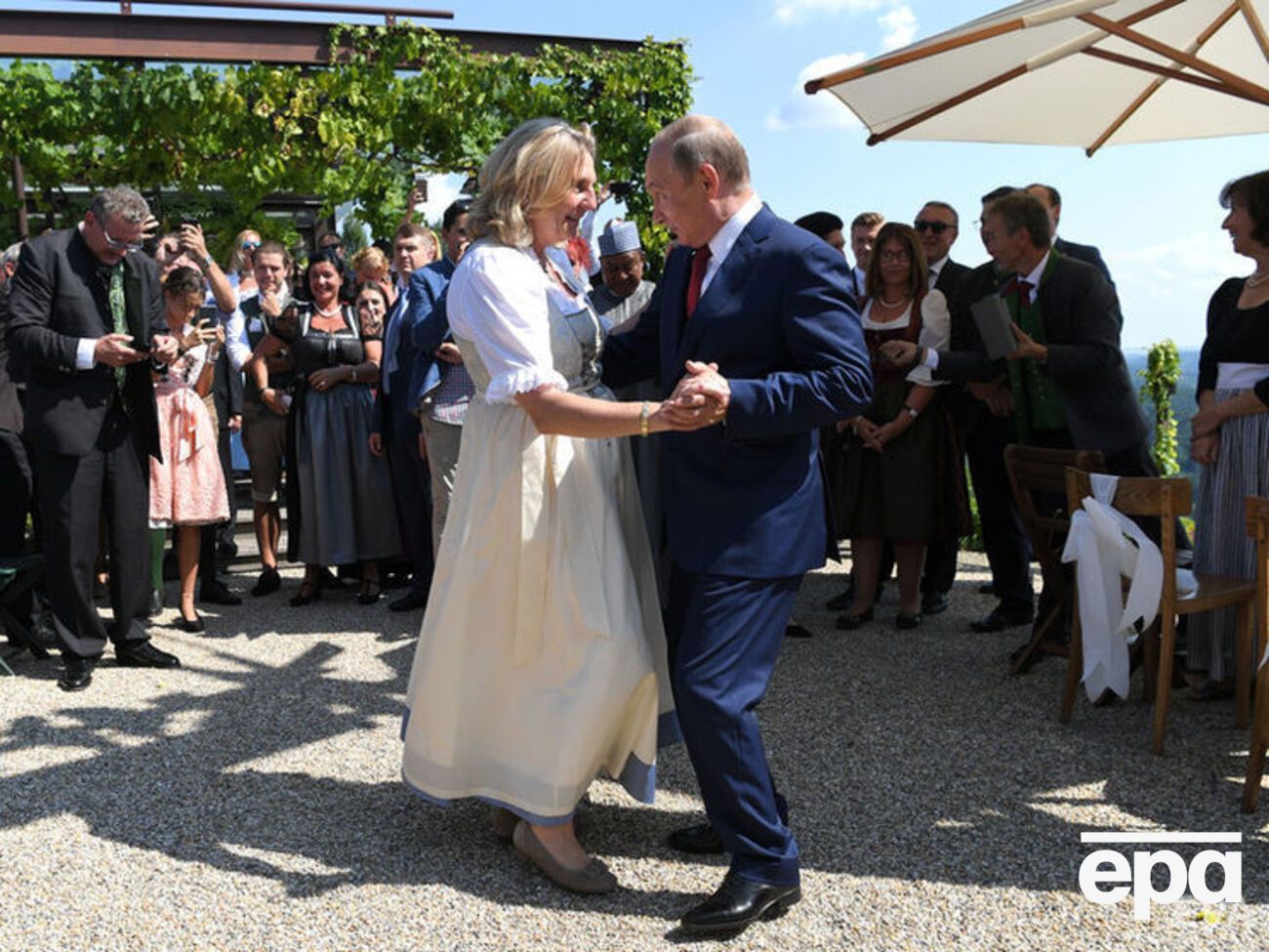 Путін запросив Кнайсль на танець