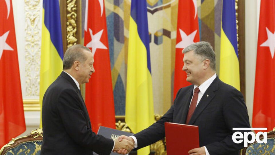 Порошенко передал послание Эрдогану