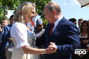 Путин прибыл на свадьбу Кнайсль