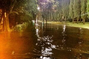 Часть Киева затопило из-за ливня