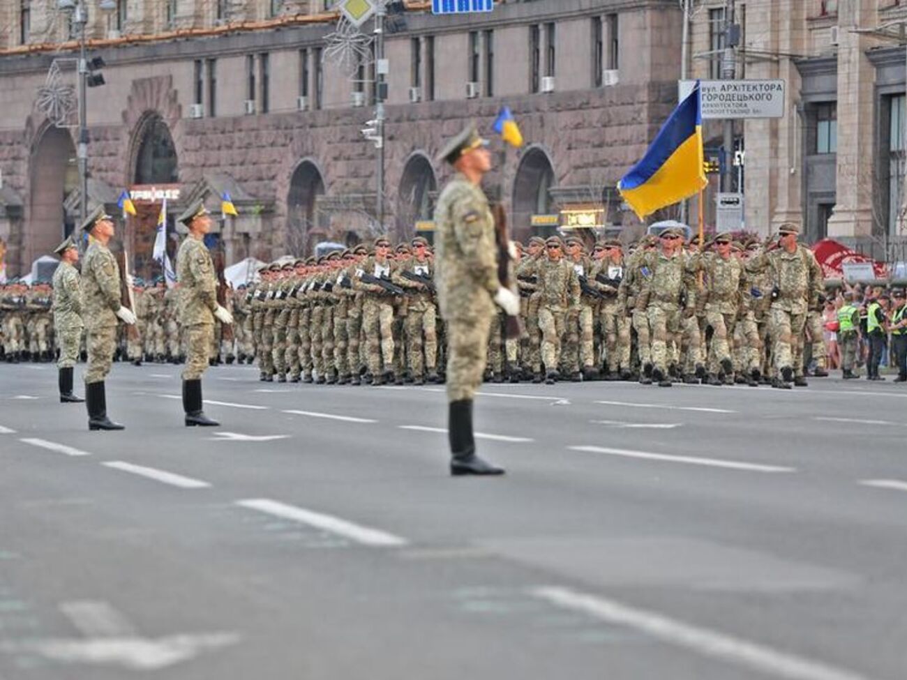 У репетиції взяло участь 4,5 тисячі військових