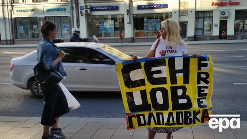 Пікети відбулися на підтримку Сенцова, Балуха та інших українців