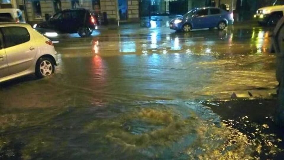 Вечером 18 августа столичные улицы оказались затоплены