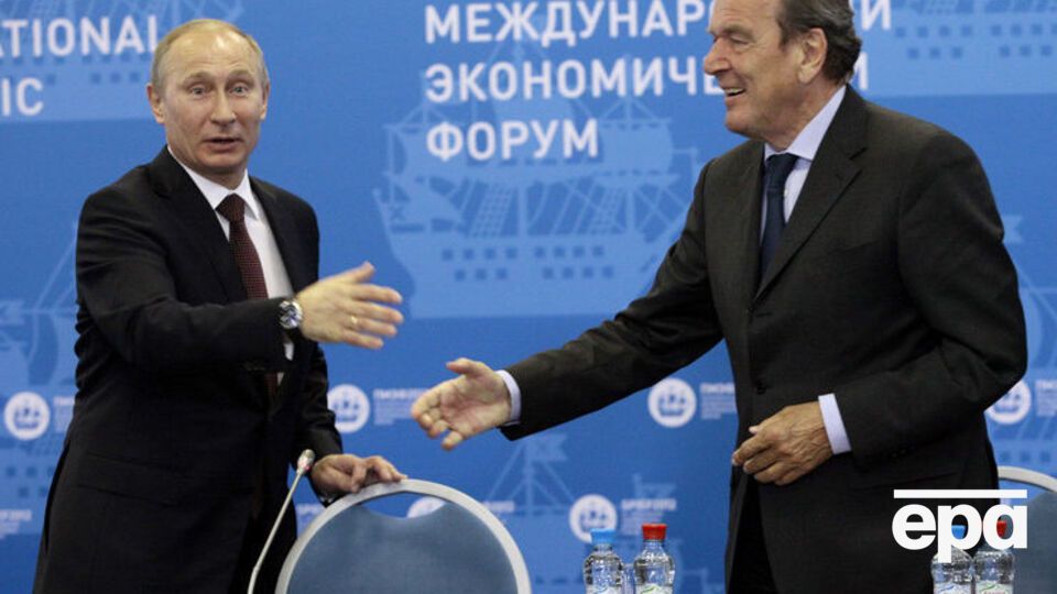 Газета Bild назвала Путіна другом Шредера