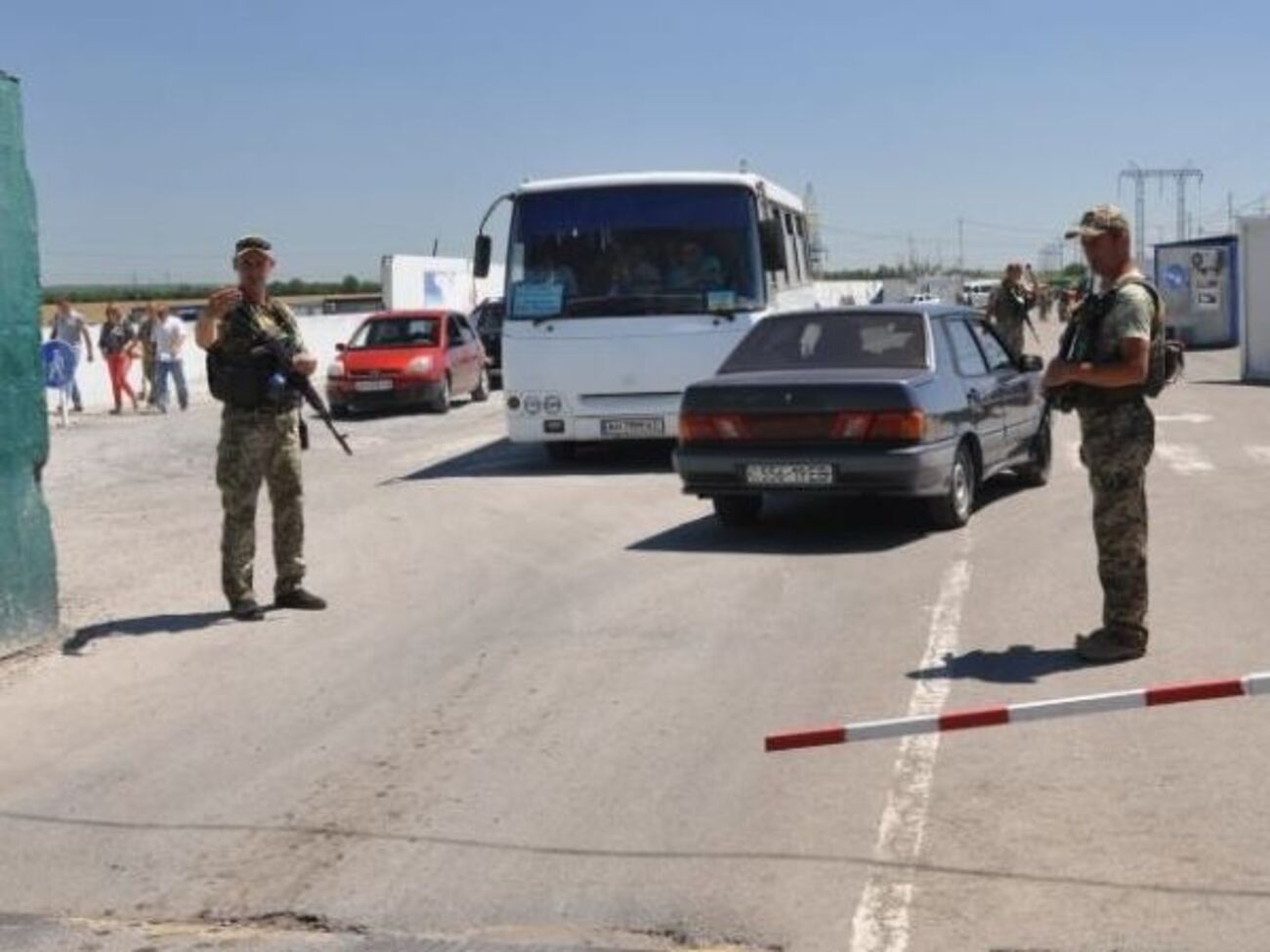 Пограничники задержали женщину в пункте пропуска "Гоптовка" Харьковской области