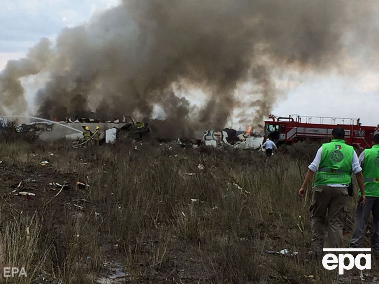 Літак впав за 10 км від аеропорту