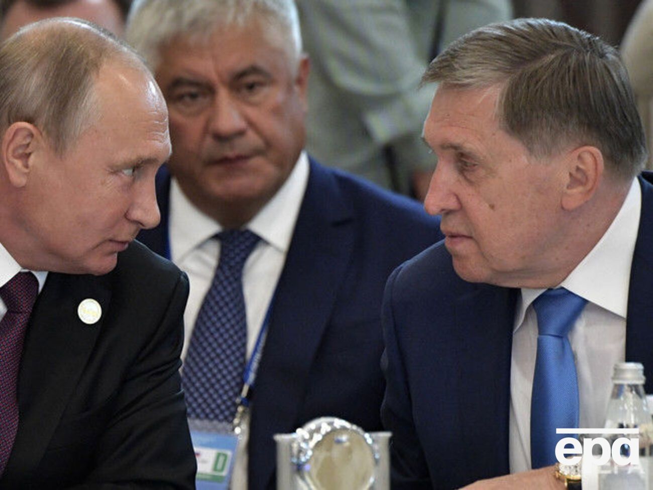 Ушаков (праворуч) зазначив, що часових параметрів зустрічі не визначали