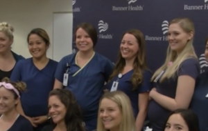 Женщины уверяют, что не планировали беременеть одновременно