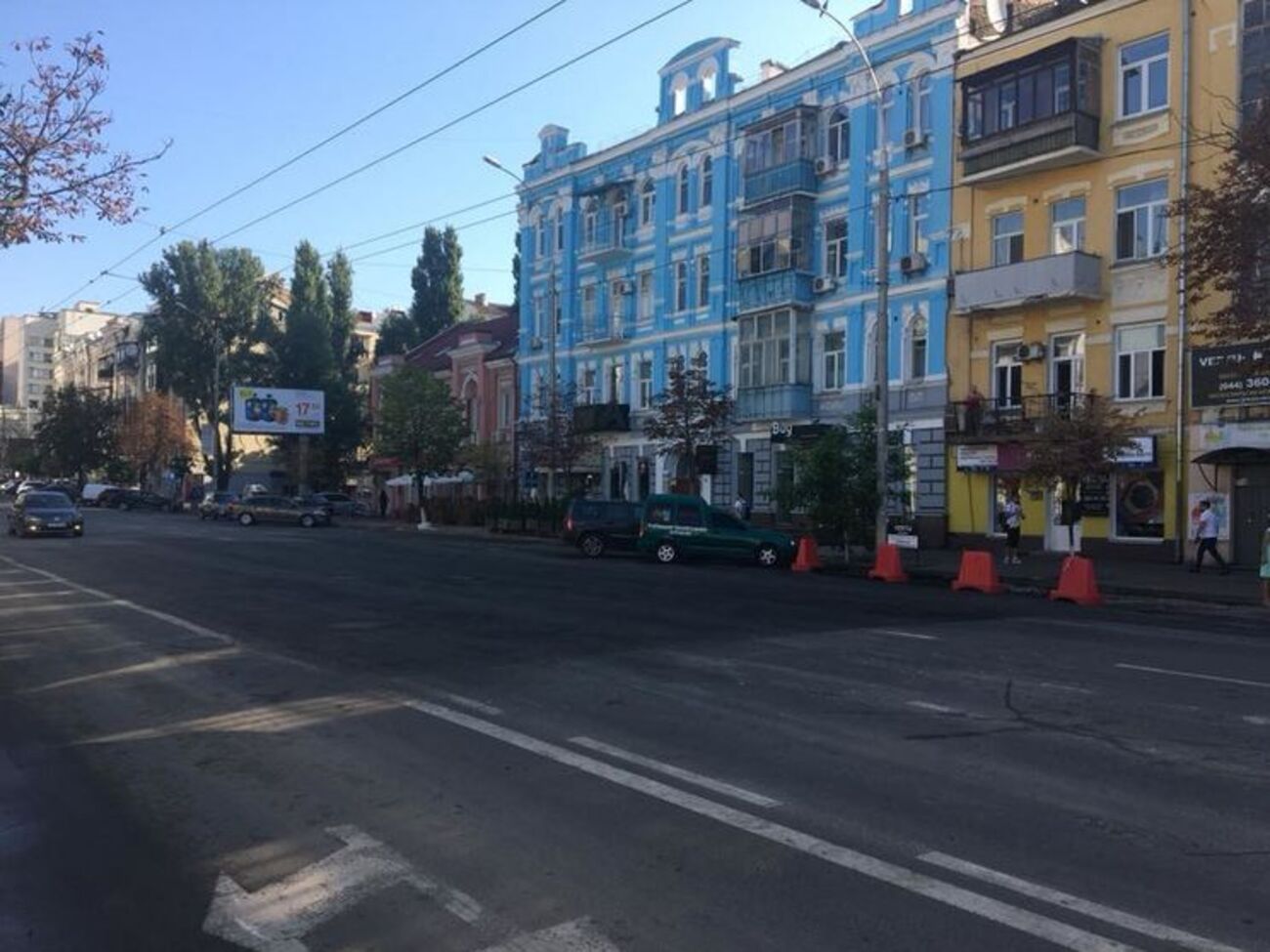 Вулицю Антоновича в Києві підтопило 18 серпня