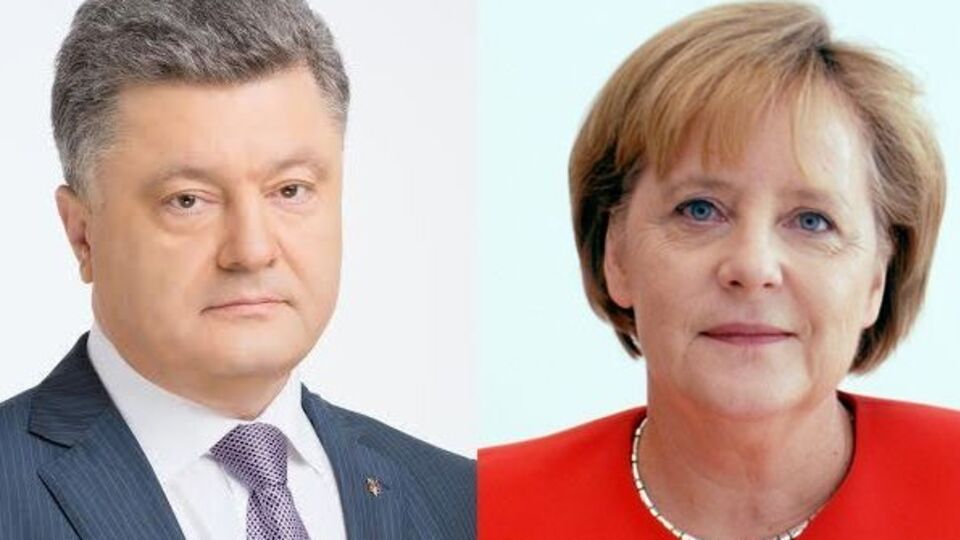 Порошенко провів із Меркель телефонну розмову