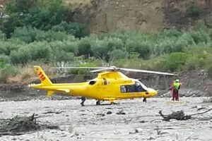Річка вийшла з берегів і затопила ущелину Раганелло