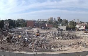 Здание торгового центра "Зимняя вишня" начали разбирать в июле